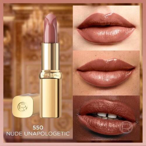 L'Oreal Paris Color Riche Saten Bitişli Ruj - Nude Unapologetic 550 - 3