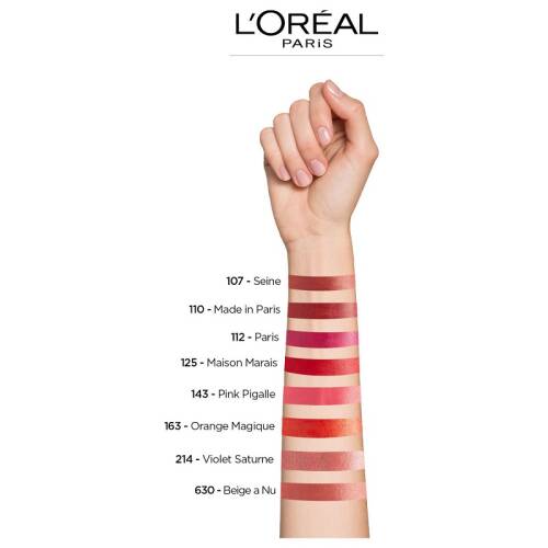 L'Oreal Paris Color Riche Satin Lipstick - 110 Made - 5
