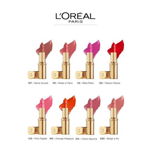 L'Oreal Paris Color Riche Satin Lipstick - 110 Made - 6