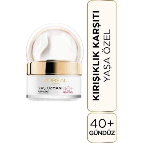 L'Oreal Paris Dermo Nemlendirici Krem Yaş Uzmanı 40+ 50 ml - 1