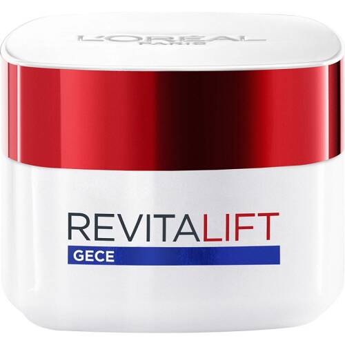 L'Oreal Paris Dermo Revitalift Kırışık Karşıtı Gece Kremi 50 ml - 2