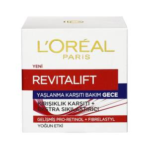 L'Oreal Paris Dermo Revitalift Kırışık Karşıtı Gece Kremi 50 ml - 3