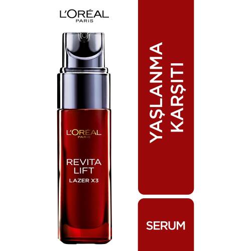 L'Oreal Paris Dermo Revitalift Laser X3 Yaşlanma Karşıtı Serum 30 ml - 1