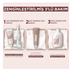 L'Oreal Paris Excellence Creme Nude Renkler Saç Boyası - 4U Nude Kahve - 4