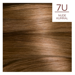 L'Oreal Paris Excellence Creme Nude Renkler Saç Boyası - 7U Nude Kumral - 2