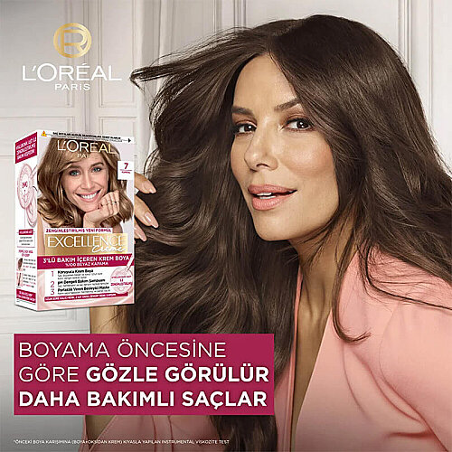 Loreal Paris Excellence Creme Saç Boyası - 4.15 Büyüleyici Kahve - 3
