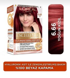Loreal Paris Excellence Intense 6.66 Saç Boyası