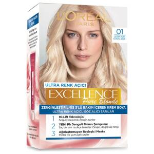 L'Oreal Paris Excellence Saç Boyası - 01 Ultra Açık Doğal Sarı - 4
