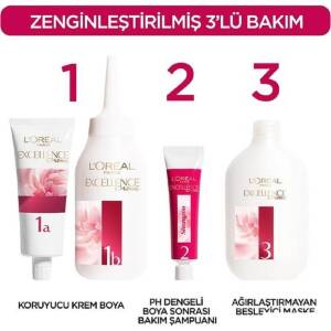 L'Oreal Paris Excellence Saç Boyası 6.32 Altın Açık Kahve - 2