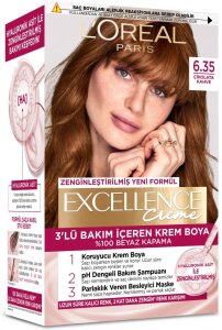 Loreal Paris Excellence Creme Saç Boyası 6.35 Çikolata Kahve - 1