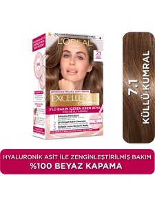 Loreal Paris Excellence Creme Saç Boyası - 7.1 Kumral Küllü