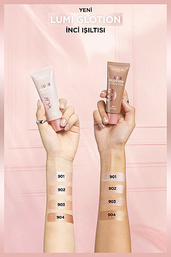 Loreal Paris Glotion All-In-One Doğal Işıltı - 901 Fair Glow - 7