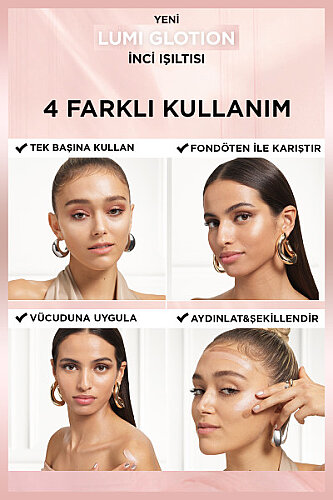 Loreal Paris Glotion All-In-One Doğal Işıltı - 902 Light Glow - 4