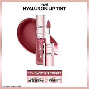 Loreal Paris Hyaluron Lip Tint 635 Worth It Medium