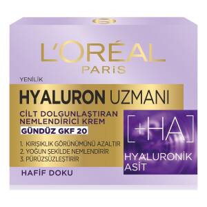 L'Oreal Paris Hyaluron Uzmanı Nemlendirici Gündüz Kremi 50 ml - 3