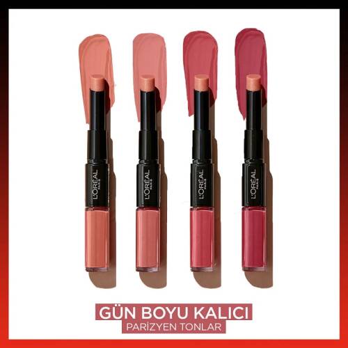 L'Oreal Paris İnfaillable Lipstick 2 Steps - 801 Toujours - 7