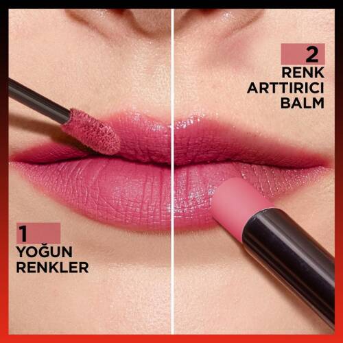 L'Oreal Paris İnfaillable Lipstick 2 Steps - 804 Metro Proo - 5