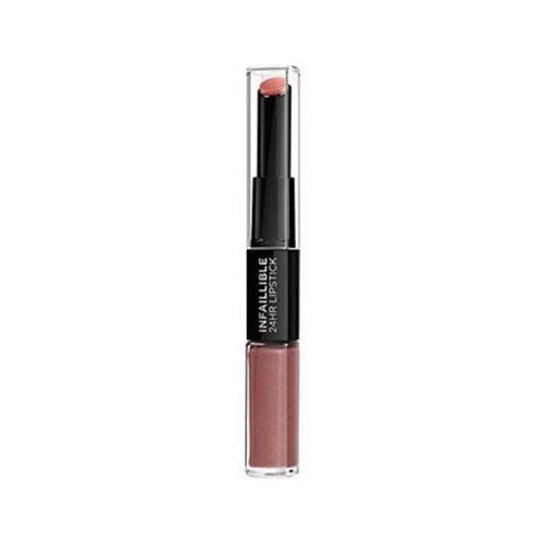 L'oreal Paris İnfaillible 2 Step 24HR Lipstick Likit Ruj Balm Incessant Russet 312 - 1