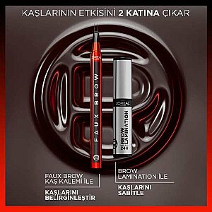 Loreal Paris Infaillible Faux Brow Ultra İnce Uçlu Kaş Kalemi - Dark Brunette - 4