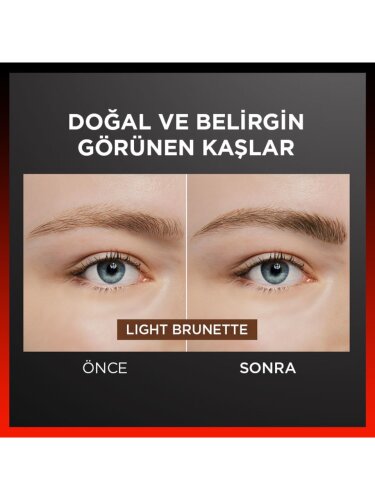 Loreal Paris Infaillible Faux Brow Ultra İnce Uçlu Kaş Kalemi - Light Brunette - 2