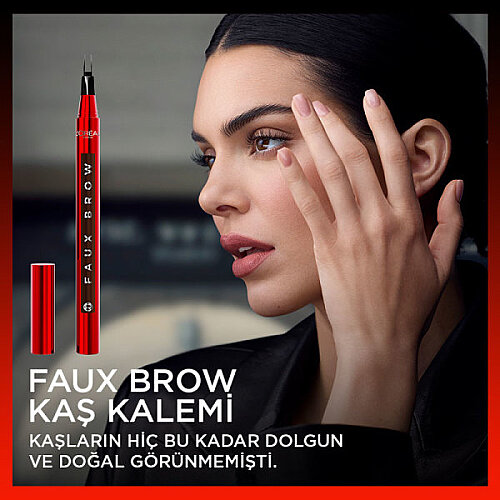 Loreal Paris Infaillible Faux Brow Ultra İnce Uçlu Kaş Kalemi - Light Brunette - 8