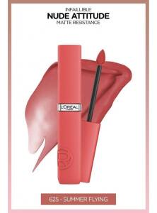Loreal Paris Infaillible Matte Resistance Likit Mat Ruj - 625 Summer Flying