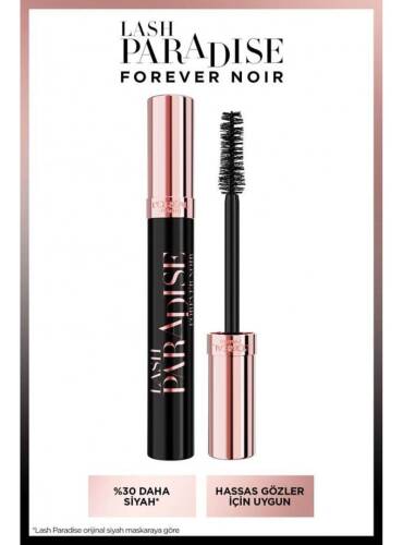 Loreal Paris Lash Paradise Maskara - Forever Noir - 1