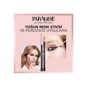 L'Oreal Paris Le Khol Naturel By Paradise Eyeliner - 101 Midnight Black - 2