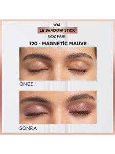 Loreal Paris Le Shadow Stick Göz Farı - 120 Magnetic Mauve - 2
