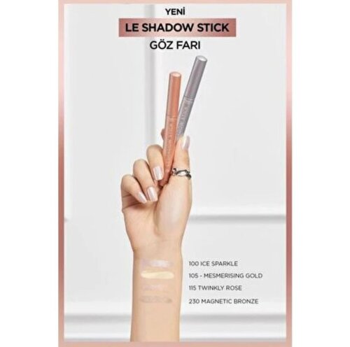Loreal Paris Le Shadow Stick Göz Farı - 120 Magnetic Mauve - 6