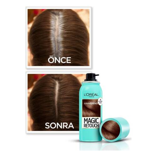 L'Oreal Paris Magic Retouch Beyaz Kapatıcı Sprey Kahverengi 75 ml - 2