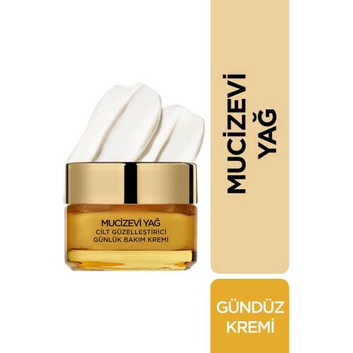 L'Oreal Paris Mucizevi Yağ 50 ml - Cilt Güzelleştirici Günlük Bakım Kremi - 1