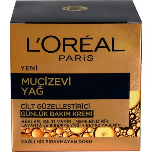 L'Oreal Paris Mucizevi Yağ 50 ml - Cilt Güzelleştirici Günlük Bakım Kremi - 3