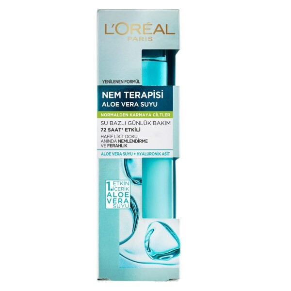 L'Oreal Paris Nem Terapisi Aloe Vera Suyu Normalden Karmaya Ciltler 70 ml - 2