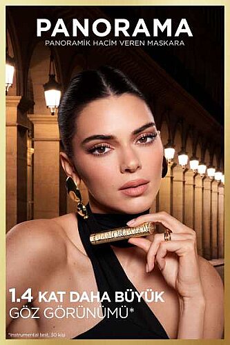 Loreal Paris Panorama Hacim Veren Maskara Kahverengi - 2
