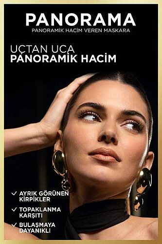 Loreal Paris Panorama Hacim Veren Maskara Kahverengi - 4