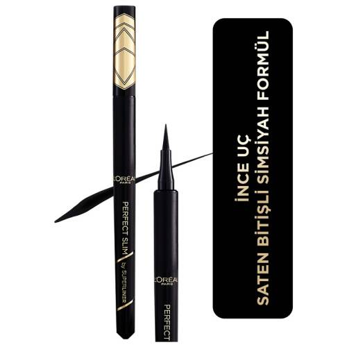 L'Oreal Paris Perfect Slim By Superliner Eyeliner - Siyah - 1