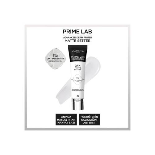 L'Oreal Paris Prime Lab Matte Setter Matlaştırıcı Makyaj Bazı - 2