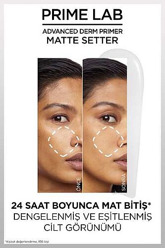 Loreal Paris Prime Lab Matte Setter Matlaştırıcı Makyaj Bazı - 6