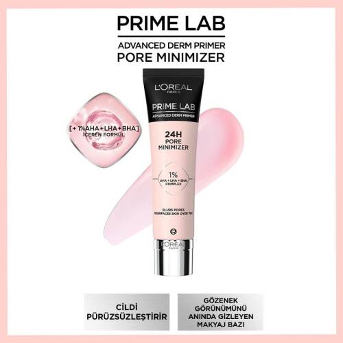 L'Oreal Paris Prime Lab Pore Minimizer Gözenek Küçültücü Makyaj Bazı - 1