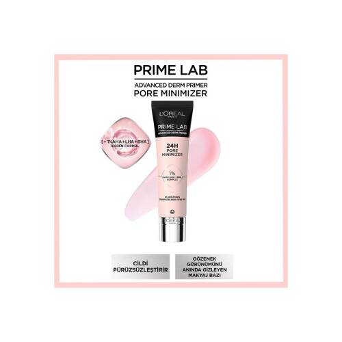 L'Oreal Paris Prime Lab Pore Minimizer Gözenek Küçültücü Makyaj Bazı - 3