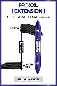 Loreal Paris Pro XXL Extension Çift Taraflı Maskara