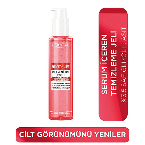 Loreal Paris Revitalift Cilt Yenileme Etkili Temizleme Jeli 150 ml Glikolik Asit - 1