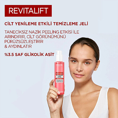 Loreal Paris Revitalift Cilt Yenileme Etkili Temizleme Jeli 150 ml Glikolik Asit - 3