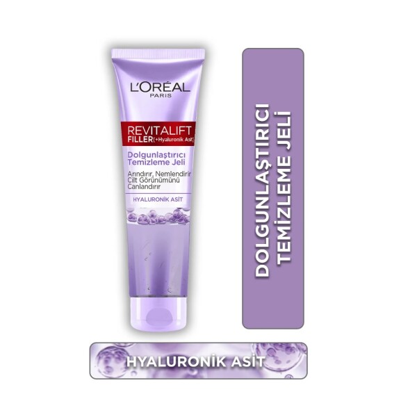 L'Oreal Paris Revitalift Filler Dolgunlaştırıcı Temizleme Jeli 150 ml - 1