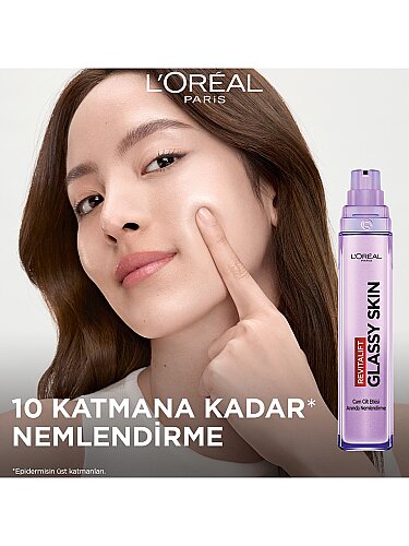 Loreal Paris Revitalift Filler Glassy Skin Cam Cİlt Görünümü Veren Hyaluronik Asit İçeren Nemlendirici 50 ml - 2