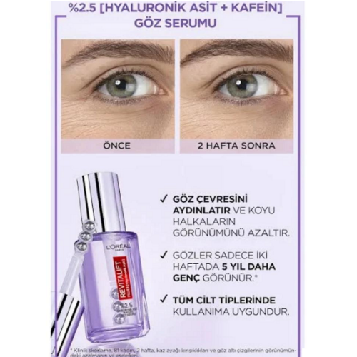 L'Oreal Paris Revitalift Filler Göz Serumu 20 ml - 2