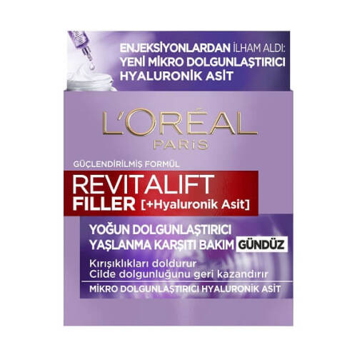 L'Oreal Paris Revitalift Filler Hyaluronik Asit Gündüz Bakım Kremi 50 ml - 2