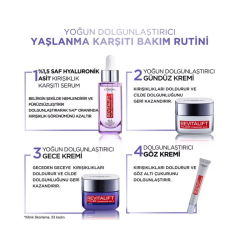 L'Oreal Paris Revitalift Filler Hyaluronik Asit Yoğun Dolgunlaştırıcı Yaşlanma Karşıtı Gece Kremi 50 ml - 4