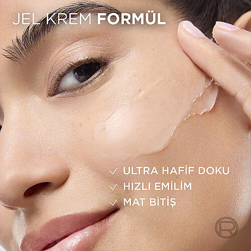 Loreal Paris Revitalift Filler Yağlanma Karşıtı Su Bazlı Nemlendirici Jel Krem Salisilik Asit & Hyaluronik Asit 50 ml - 5